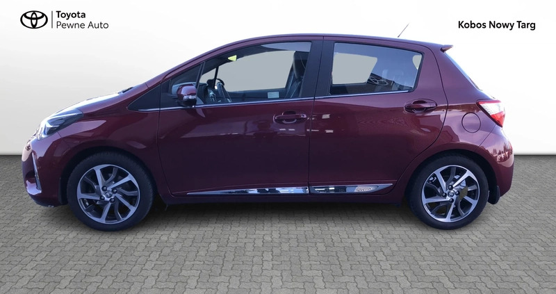 Toyota Yaris cena 57900 przebieg: 72478, rok produkcji 2017 z Zawidów małe 191